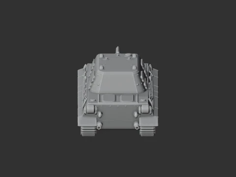 Jagdtiger tank 3D Model