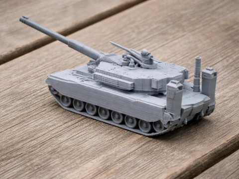 K1 tank 3D Model
