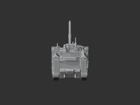 K1 tank 3D Model