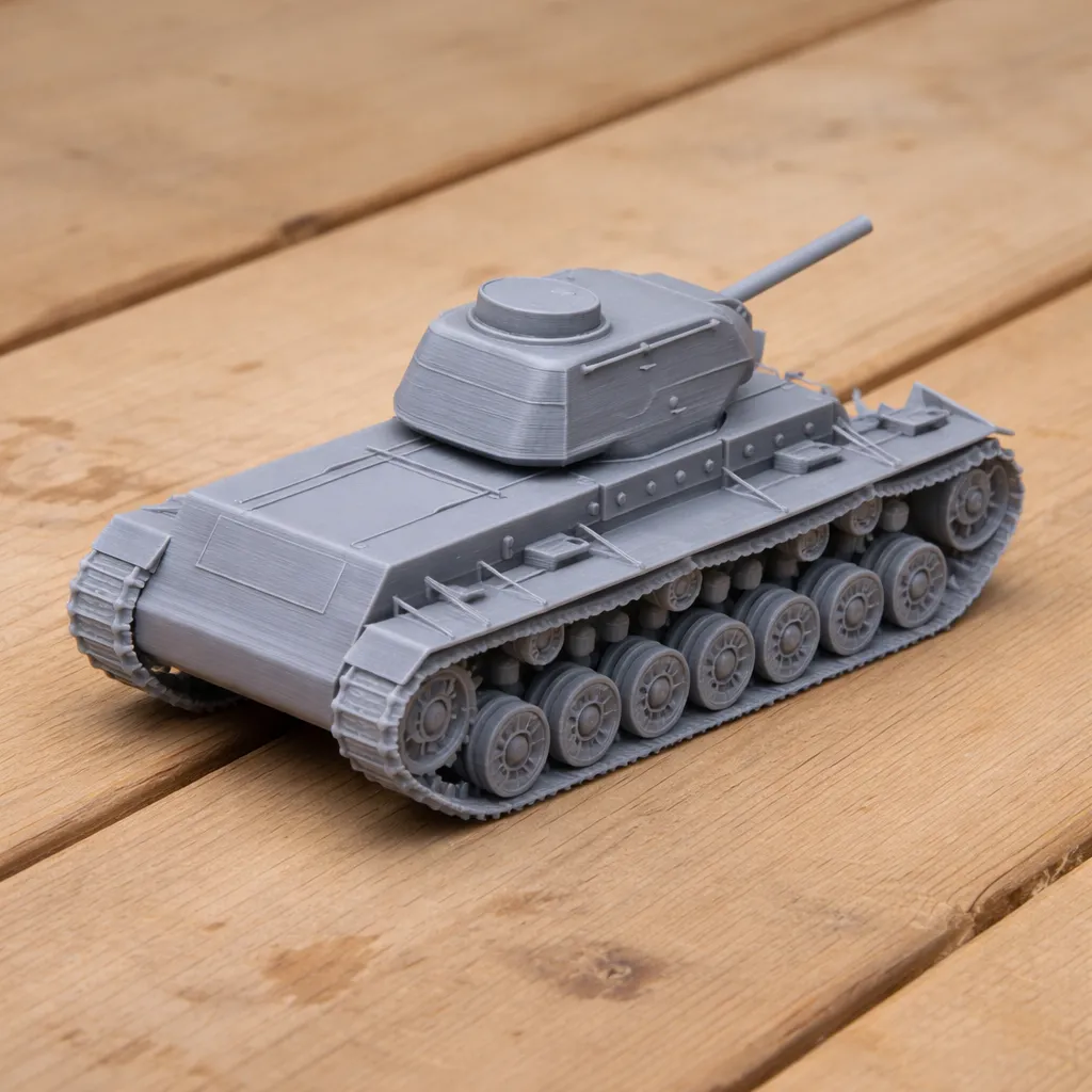 KV-1S tank 3D Model .c4d .max .obj .3ds .fbx .stl .blend 