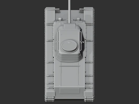 KV-1S tank 3D Model
