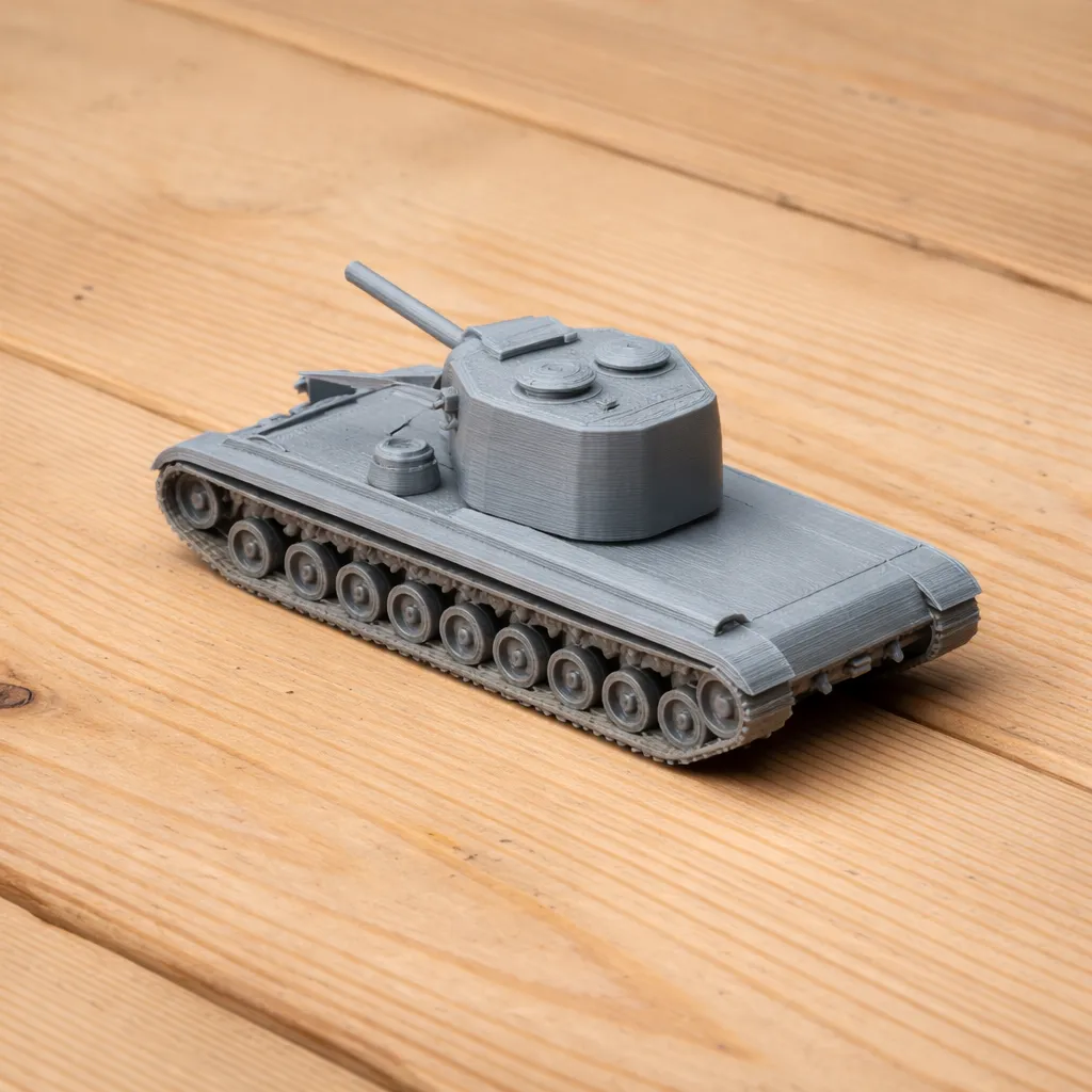 KV-5 tank 3D Model .c4d .max .obj .3ds .fbx .stl .blend