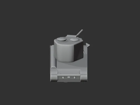 KV-5 tank 3D Model