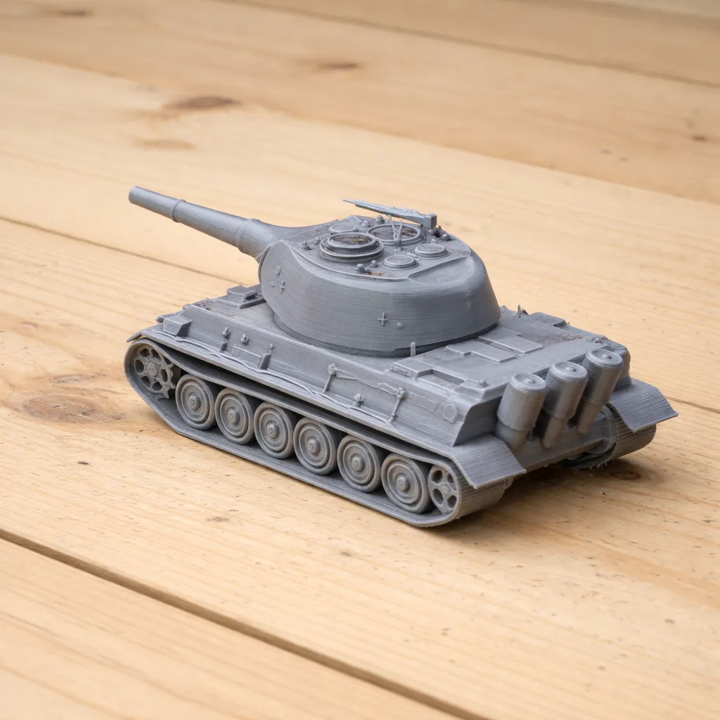 Lowe tank 3D Model .c4d .max .obj .3ds .fbx .stl .blend
