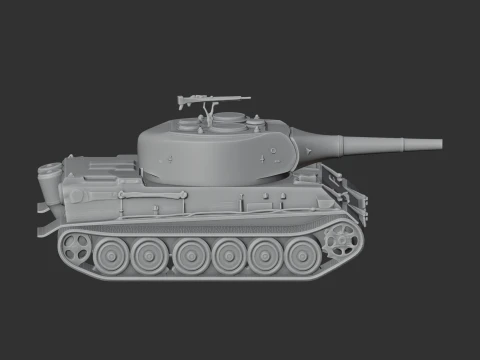 Lowe tank 3D Model
