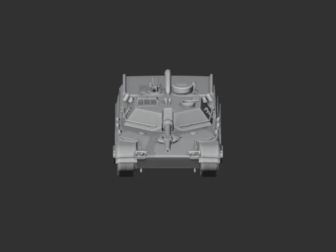 M1 Abrams tank 3D Model