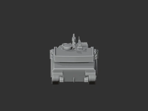 M1 Abrams tank 3D Model