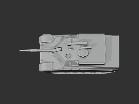 M1 Abrams tank 3D Model