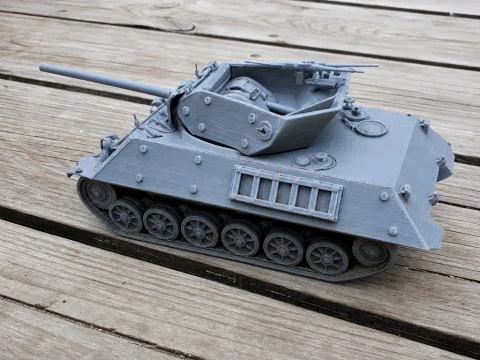 M10 ウルヴァリン戦車 3Dモデル