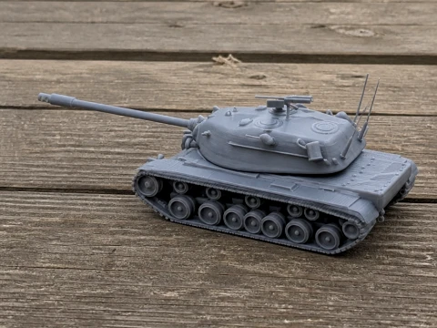 Schwerer Panzer M103 3D Modell