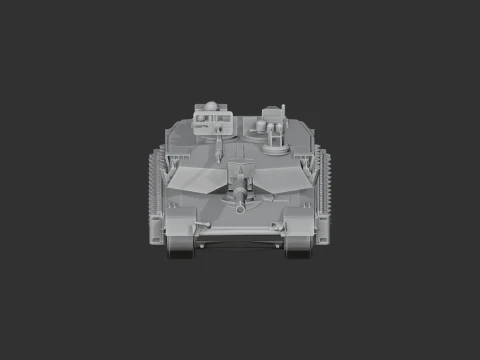 M1A2 SEP tank 3D Model