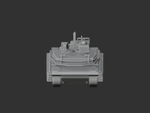 M1A2 SEP tank 3D Model
