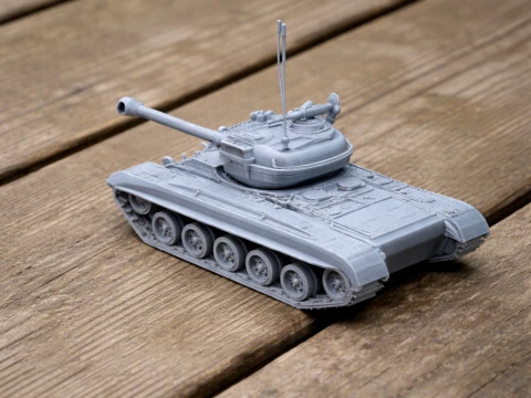 M26 パーシング戦車 3Dモデル