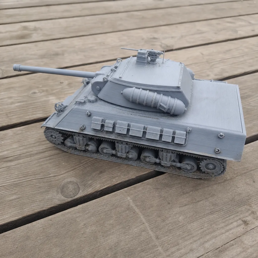 M36 Jackson tank 3D Model .c4d .max .obj .3ds .fbx .stl .blend