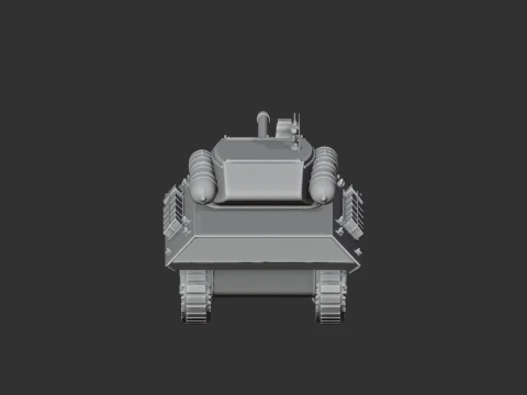 M36 Jackson tank 3D Model