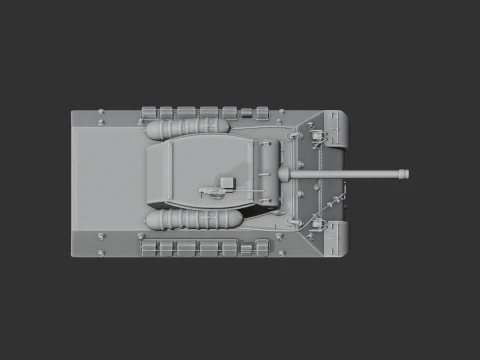 M36 Jackson tank 3D Model