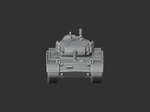 M45 tank 3D Model