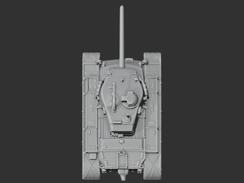 M45 tank 3D Model