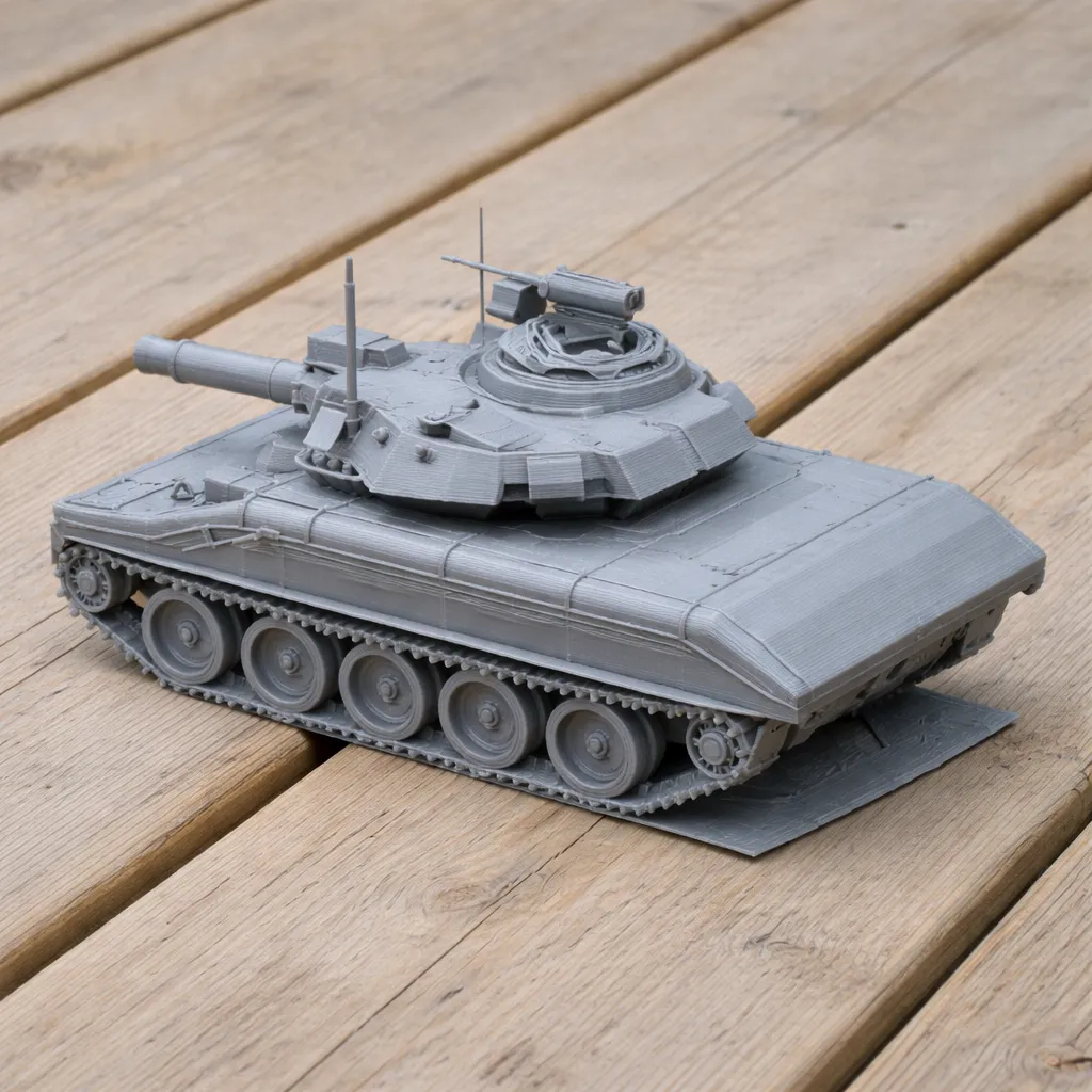 M551 Sheridan tank 3D Model .c4d .max .obj .3ds .fbx .stl .blend 
