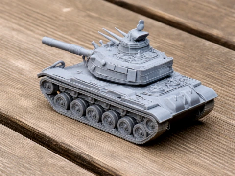 M60A3 tank 3D Model