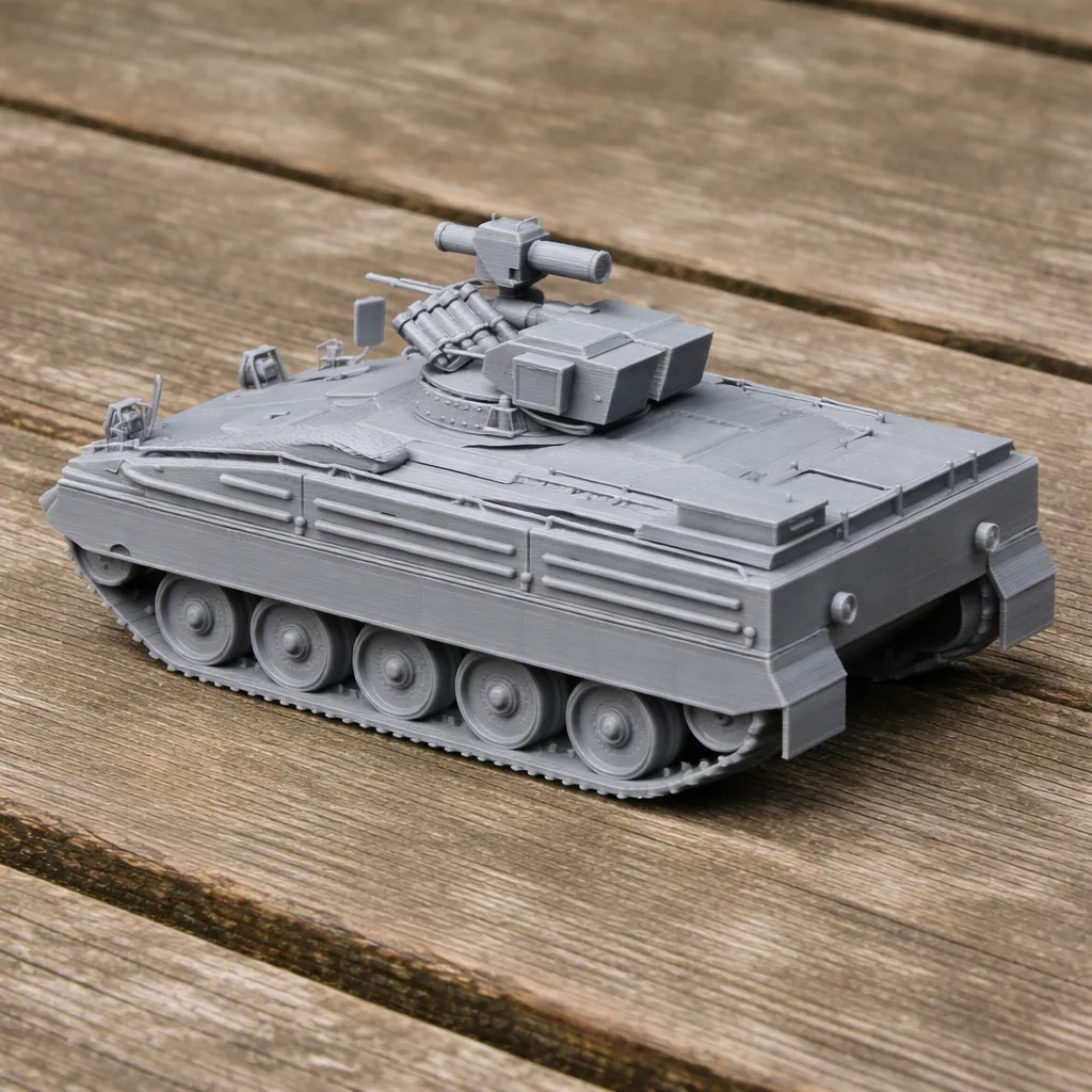 Marder 1A5 tank 3D Model .c4d .max .obj .3ds .fbx .stl .blend 
