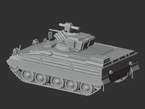 Marder 1A5 tank 3D Model