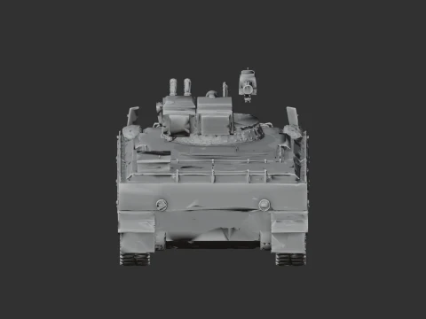 Marder 1A5 tank 3D Model