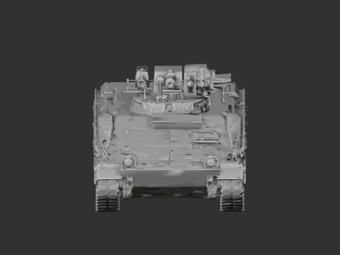 Marder 1A5 tank 3D Model
