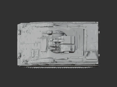 Marder 1A5 tank 3D Model
