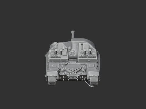 2S19 Msta-S 3D Model