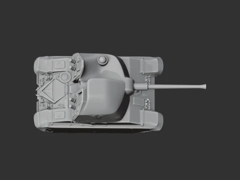 2S19 Msta-S 3D Model