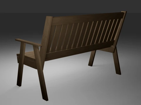 Bench 3D 3D Model