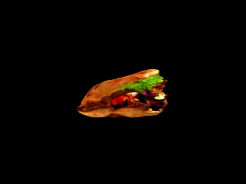 Churrasquinho Modelo 3D