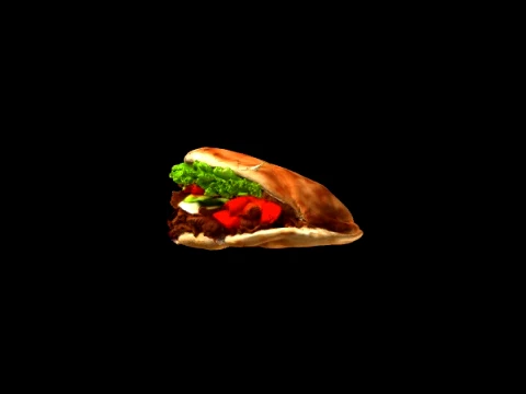 Churrasquinho Modelo 3D