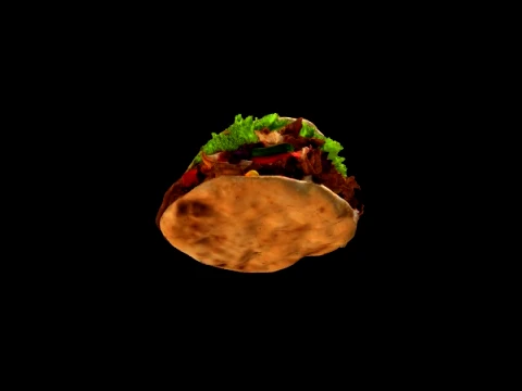 Churrasquinho Modelo 3D
