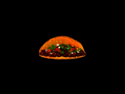 Tacos 3D Model