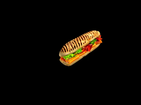 타코 3D 모델