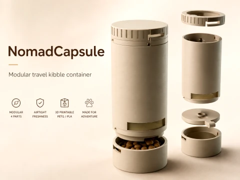 Nomad Feeder 3D Print Model