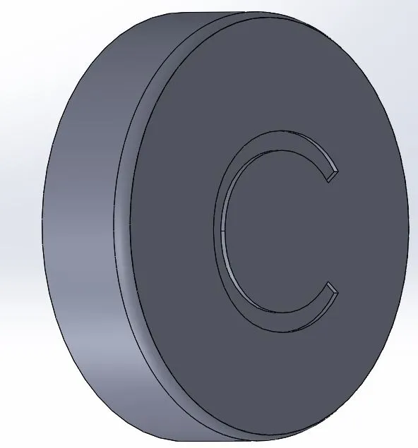 Universal Jar Lid C 3D Print Model .c4d .max .obj .3ds .fbx .stl .blend 