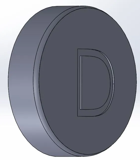 Universal Jar Lid D 3D Print Model .c4d .max .obj .3ds .fbx .stl .blend 