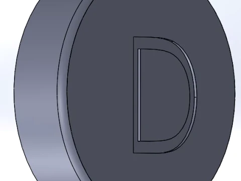 Universal Jar Lid D 3D Print Model