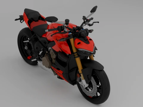 Motorbike 3D Model