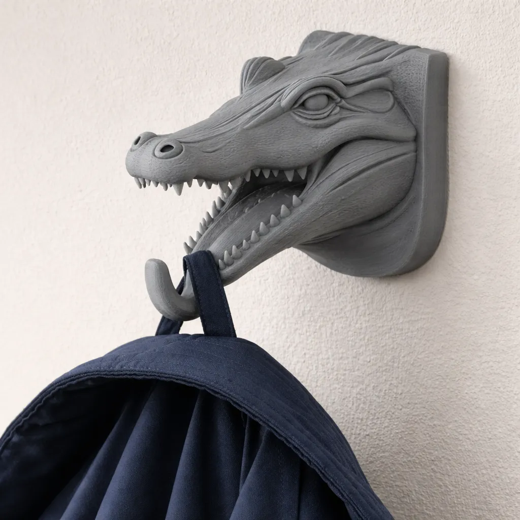 Alligator 3D Model .c4d .max .obj .3ds .fbx .stl .blend 