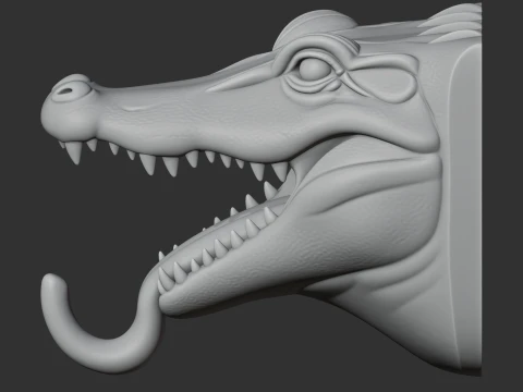 Alligator 3D Model