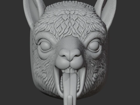 Alpaca 3D Model