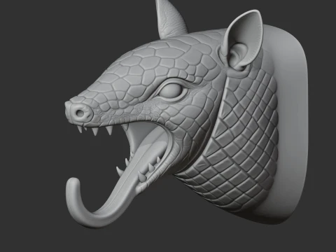 Armadillo 3D Model