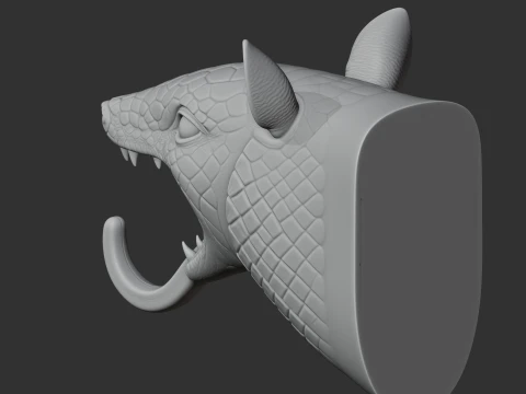 Armadillo 3D Model