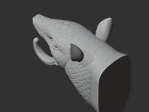 Armadillo 3D Model