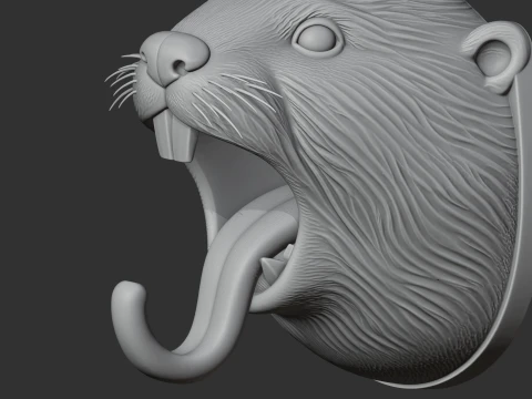 Beaver 3D Model