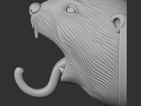 Beaver 3D Model